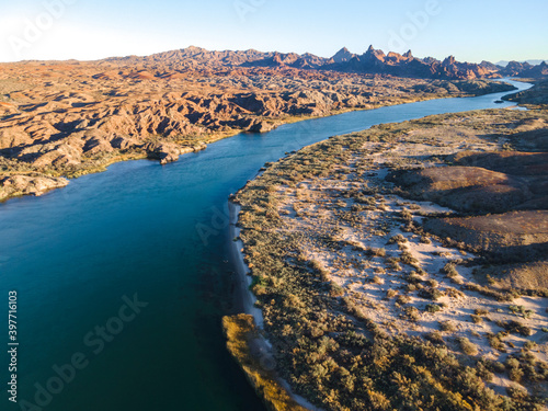 Colorado River in southern Arizona