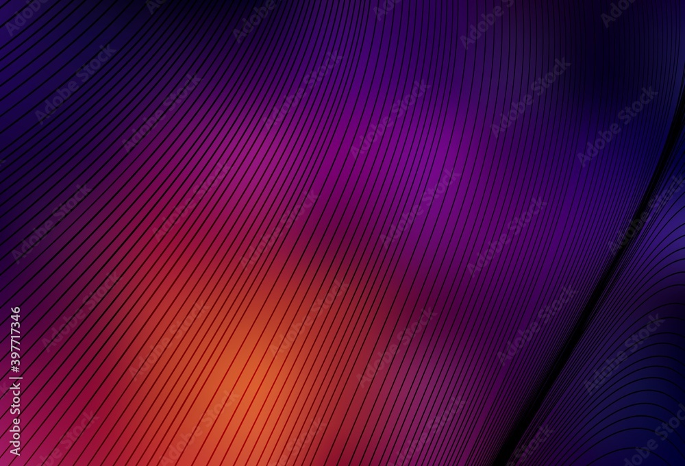 Dark Pink, Yellow vector texture with wry lines. Dark Pink, Yellow vector texture with wry lines.