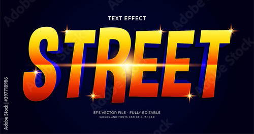 street text effect