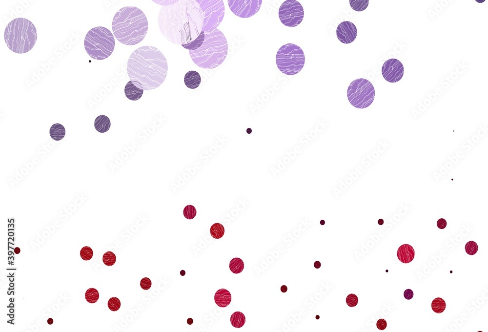 Light purple vector backdrop with dots.