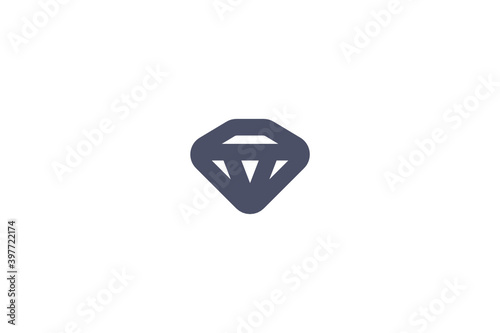 Diamond Bonus Score Award Game Arcade Gaming Fun Playful Bold Icon