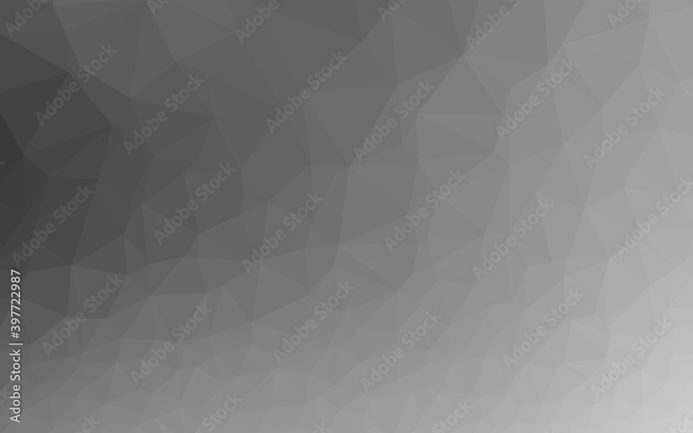 Light Silver, Gray vector low poly texture. Light Silver, Gray vector low poly texture.
