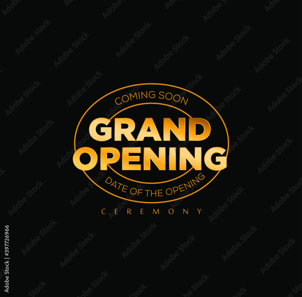 Grand Opening Ceremony Logo.