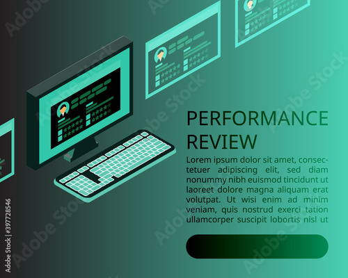digital Employee performance review banner