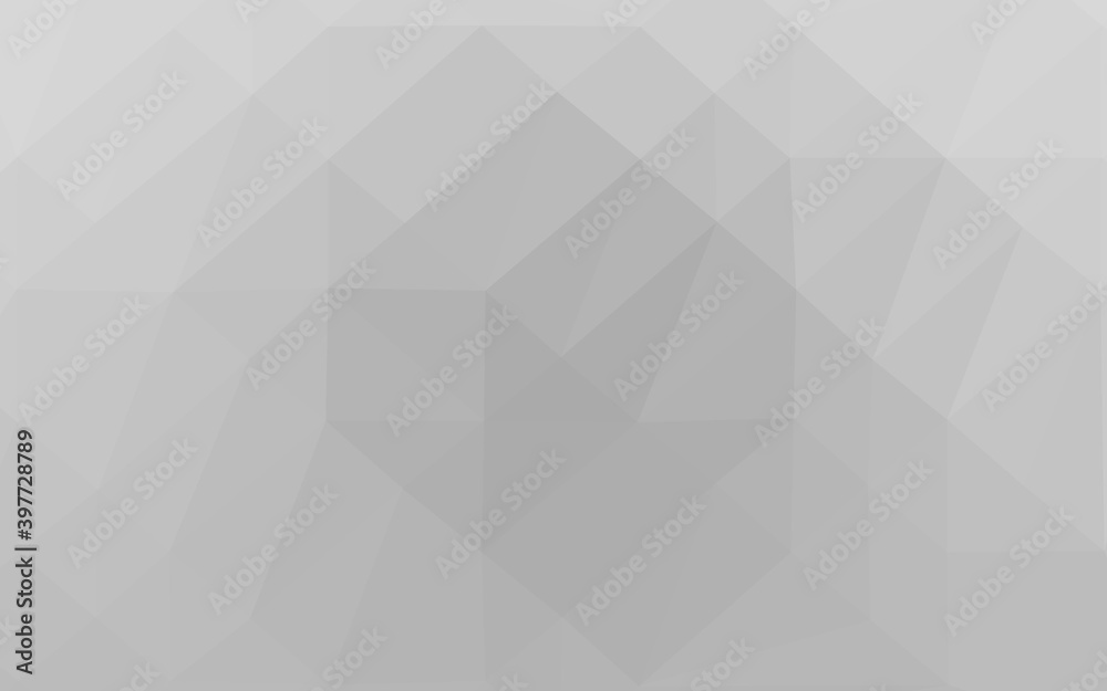 Light Silver, Gray vector low poly texture. Light Silver, Gray vector low poly texture.