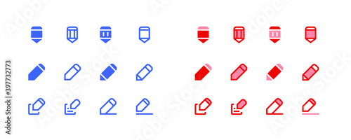  vector edit update pencil icon illust design