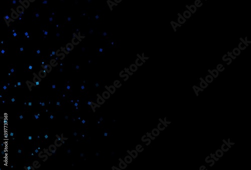 Dark Blue, Green vector cover in polygonal style with circles. © Dmitry