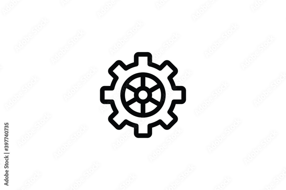 Car Element Icon - Serrations Car Element Icon - Serrations