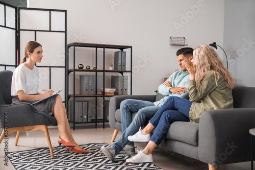 Psychologist working with y...