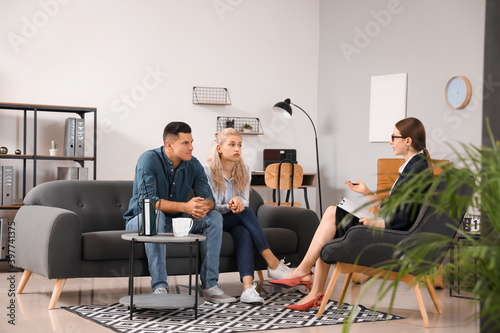 Psychologist working with y...