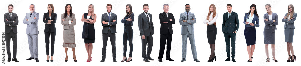 Young attractive business people - the elite business team Young attractive business people - the elite business team