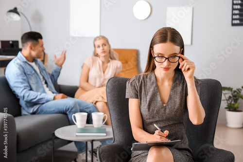 Psychologist working with y...