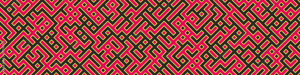 Abstract Geometric Pattern generative computational art illustration Abstract Geometric Pattern generative computational art illustration