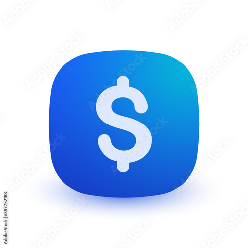 Dollar - Button