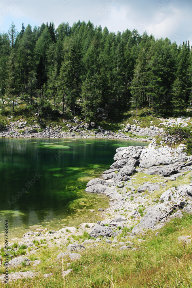 Seven lakes valley in Triglav National Park, Slovenia Seven lakes valley in Triglav National Park, Slovenia