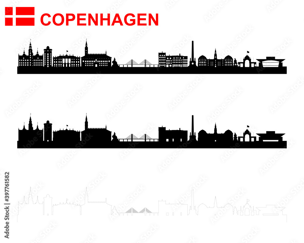 Kopenhagen 3er Set