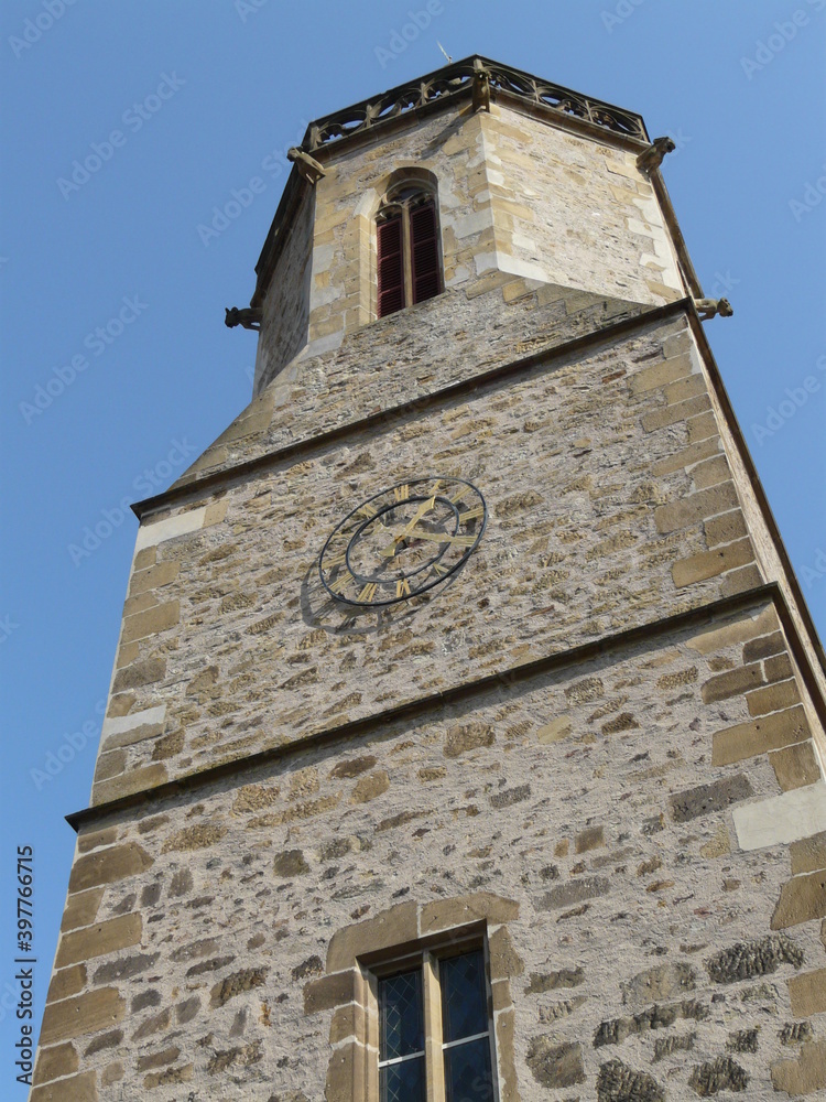 Turm der St.-Matthias-Kirche in Bad Sobernheim