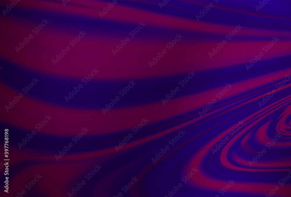 Dark Purple vector template with lines, ovals. Dark Purple vector template with lines, ovals.