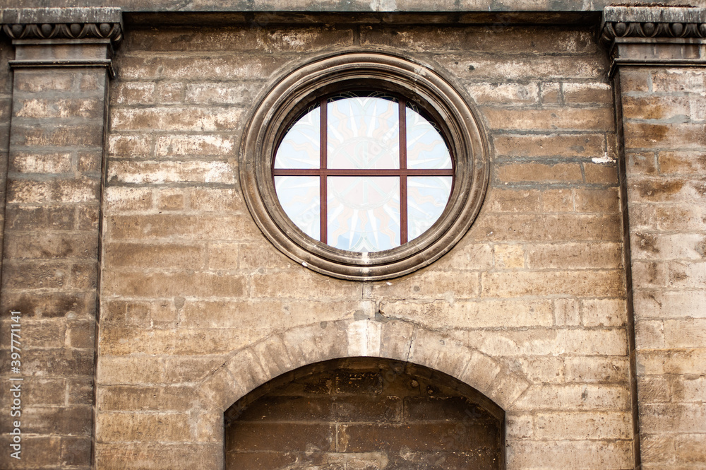 Fototapeta premium window in the old building