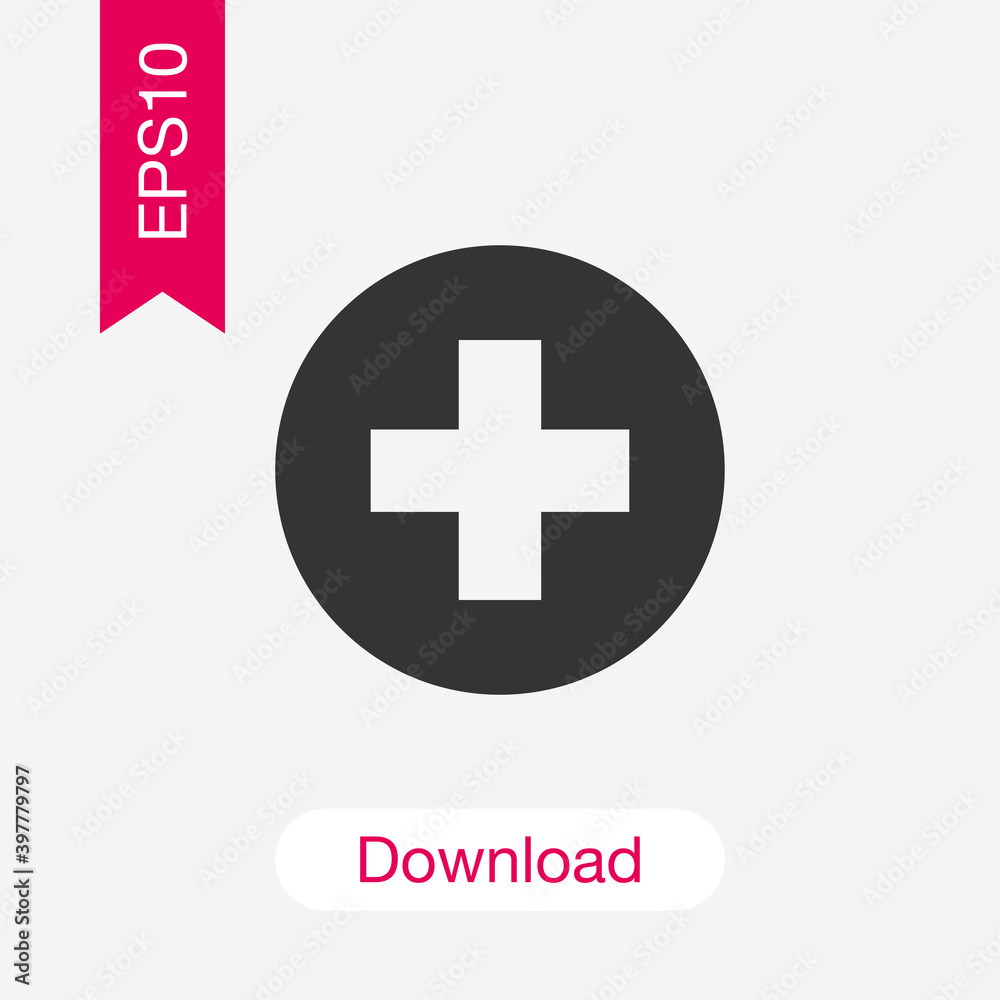 Medical cross icon isolated on background. Healthcare symbol modern, simple, vector, icon for website design, mobile app, ui. Vector Illustration Medical cross icon isolated on background. Healthcare symbol modern, simple, vector, icon for website design, mobile app, ui. Vector Illustration