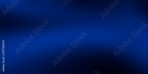 Dark Blue De focused Blurred Motion Gradient Abstract Background, Widescreen 
