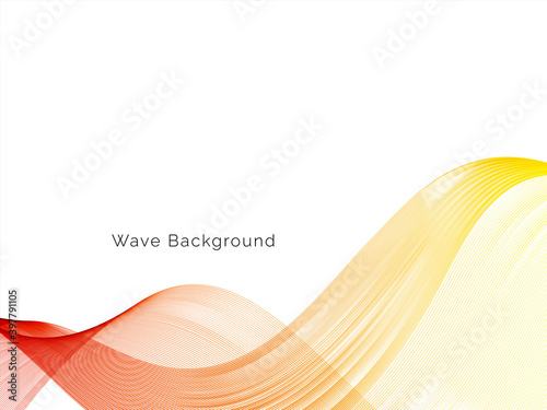 Abstract wave red smooth background, smoke wavy