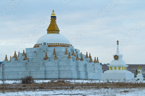 Buddhist stupa that fulfills wishes