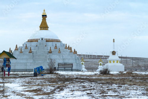 Buddhist stupa that fulfills wishes
