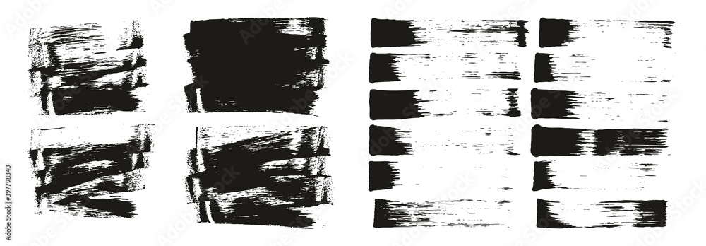 Flat Sponge Thin Artist Brush Short Background & Straight Lines Mix High Detail Abstract Vector Background Mix Set Flat Sponge Thin Artist Brush Short Background & Straight Lines Mix High Detail Abstract Vector Background Mix Set