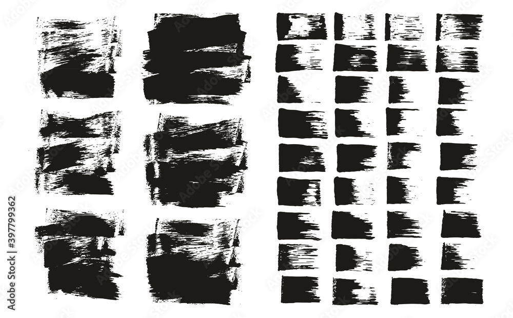 Flat Sponge Thin Artist Brush Short Background & Straight Lines Mix High Detail Abstract Vector Background Mix Set Flat Sponge Thin Artist Brush Short Background & Straight Lines Mix High Detail Abstract Vector Background Mix Set