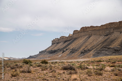 desert landscape in capital reef national park