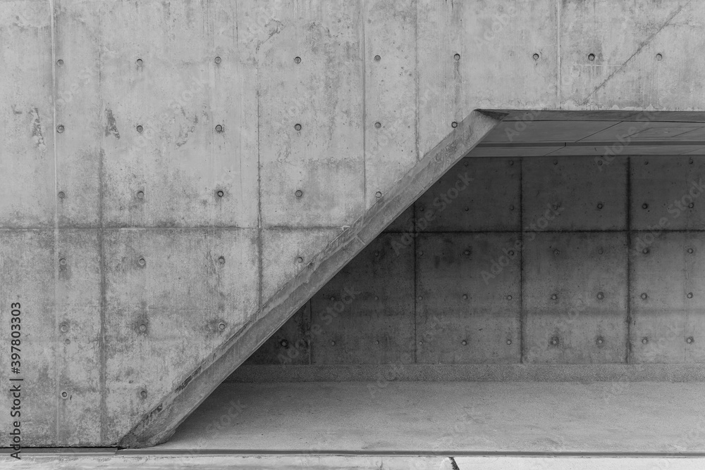 Exterior of modern architecture. Building abstract background Exterior of modern architecture. Building abstract background