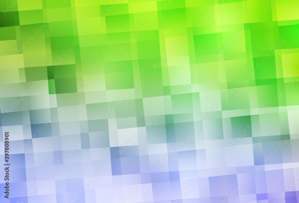 Light Pink, Green vector pattern in square style. Light Pink, Green vector pattern in square style.
