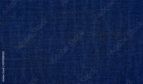 dark blue canvas color texture background. luxury interior wallpaper pattern for wall decoration. flat denim background.