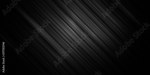 Stripe pattern abstract background. Black color line wallpaper.