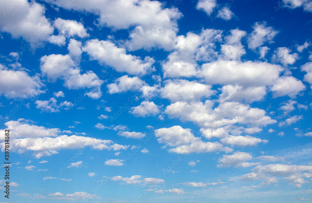 The Sky Is Blue With Lush Clouds Summer Spring Autumn Winter The Sky Is Blue With Lush Clouds Summer Spring Autumn Winter