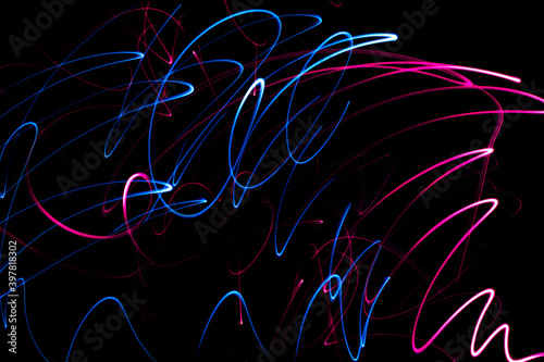 Abstract hd light painting background