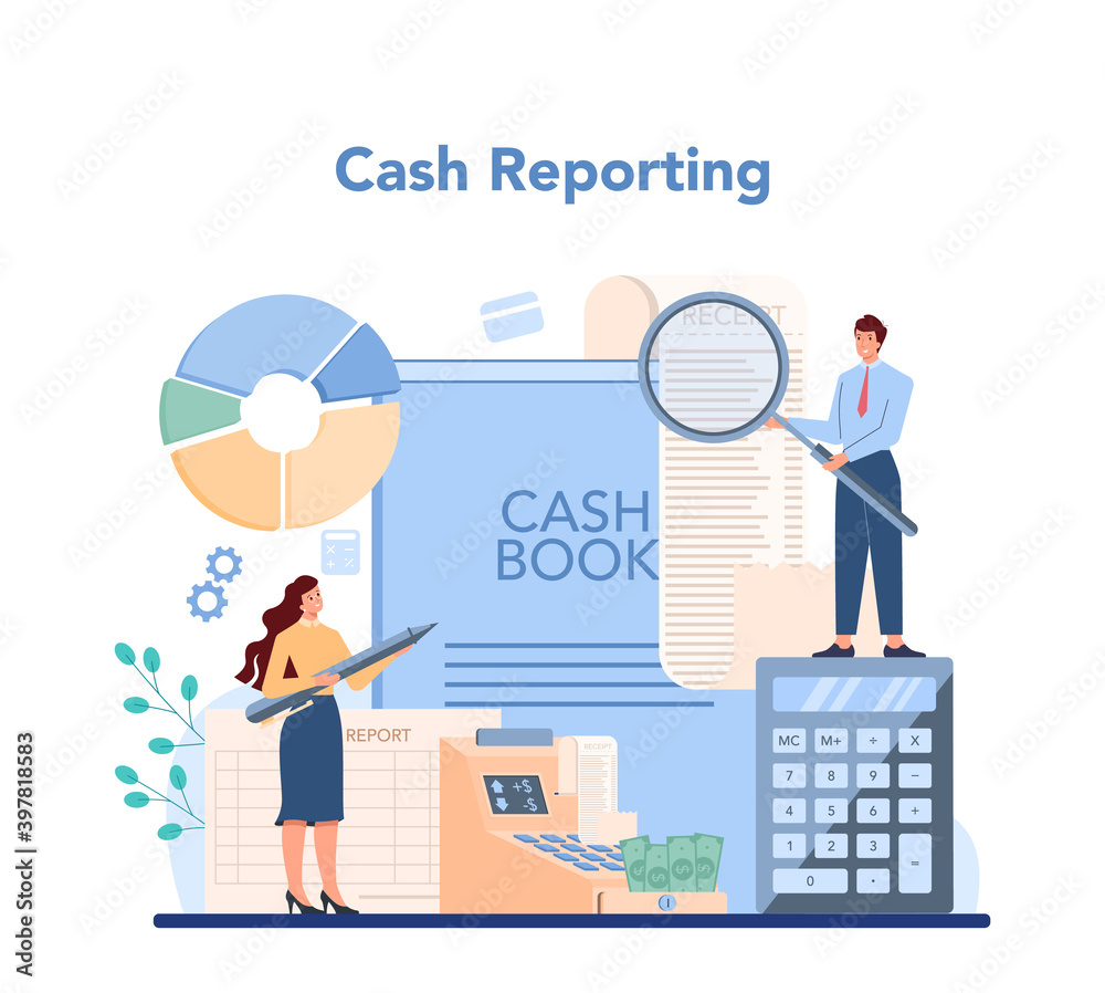 Cashier concept. Worker behind the cashier counter in the supermarket Cashier concept. Worker behind the cashier counter in the supermarket