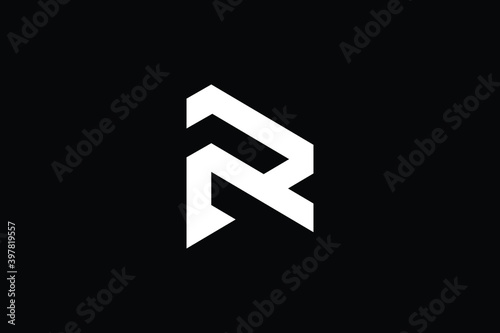 Free Download R logo letter design on luxury background. R logo monogram initials letter concept. RD icon logo design. DR elegant and Professional letter icon design on black background. R RD DR - GFXLoad
