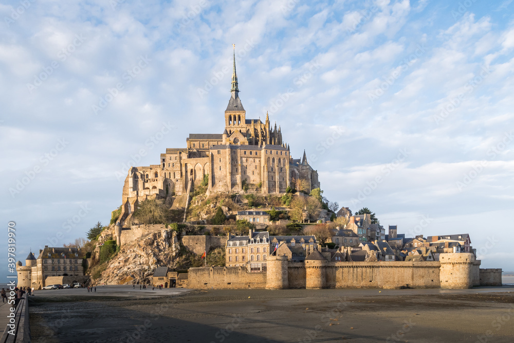 View of the Mont Saint-Michel, France