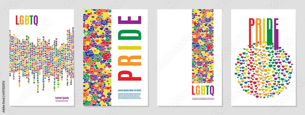 White Sign pride lgbt symbol rainbow. background bisexual vector
