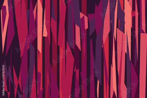 Pattern vintage vector with careless strokes as vertical lines. Abstract sharp background.