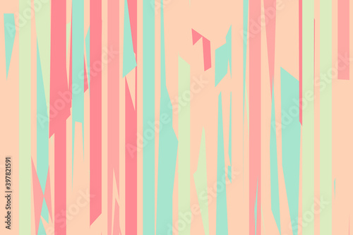 Pattern vintage vector with careless strokes as vertical lines. Abstract sharp background.