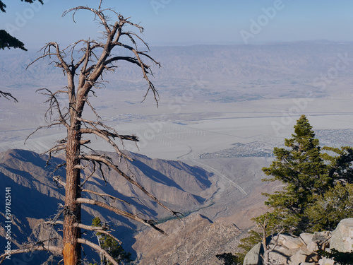 View from Mount San Jacinto State Park, Palm Springs, Riverside County, California