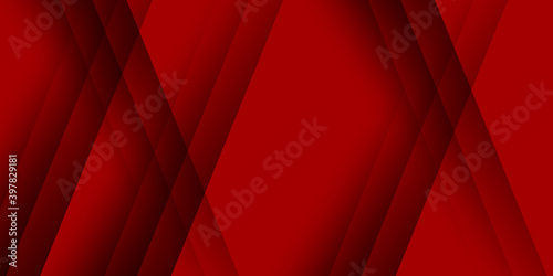 Red abstract background with cross cut