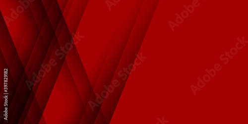 Red abstract background with cross cut