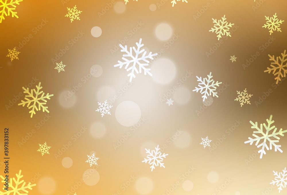 Light Orange vector texture in birthday style. Light Orange vector texture in birthday style.