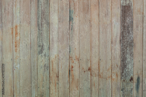 Old wooden wall texture background with copy space for text