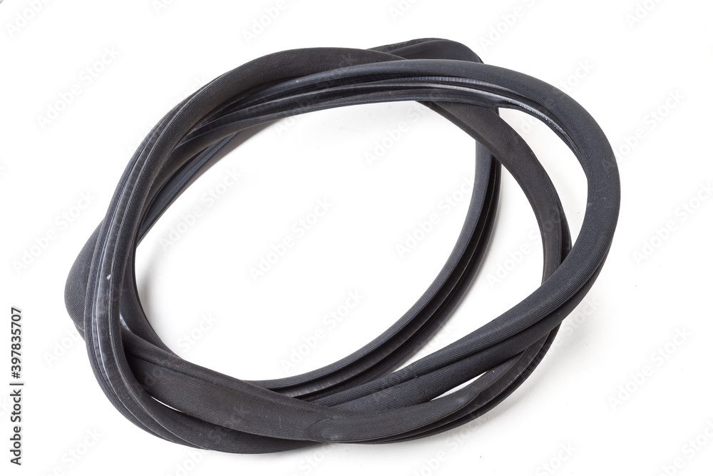 A roll of rolled up black rubber sealant to seal the body, doors or trunk of the car, preventing heat loss in the interior and moisture ingress. Gasket for repair in the workshop. A roll of rolled up black rubber sealant to seal the body, doors or trunk of the car, preventing heat loss in the interior and moisture ingress. Gasket for repair in the workshop.