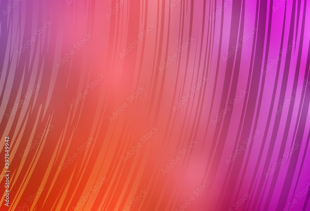 Light Pink, Yellow vector blurred template. Light Pink, Yellow vector blurred template.